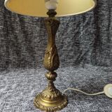 Baroque style lamp in bronze