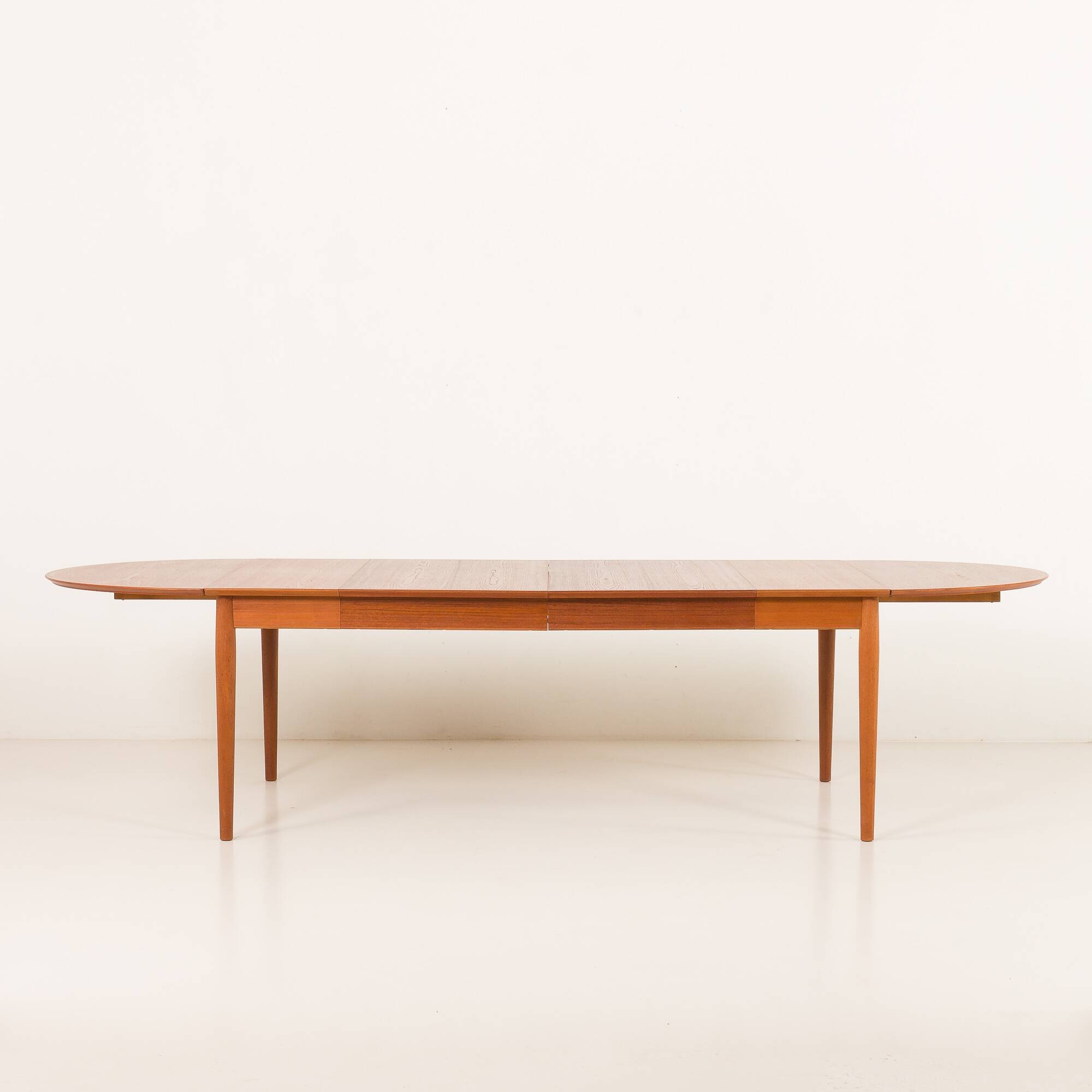 Arne Vodder extra long 290 cm teak extension table, for Sibast, Denmark 1960s
