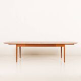 Arne Vodder extra long 290 cm teak extension table, for Sibast, Denmark 1960s