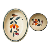 St Clément ravier and ceramic cup set