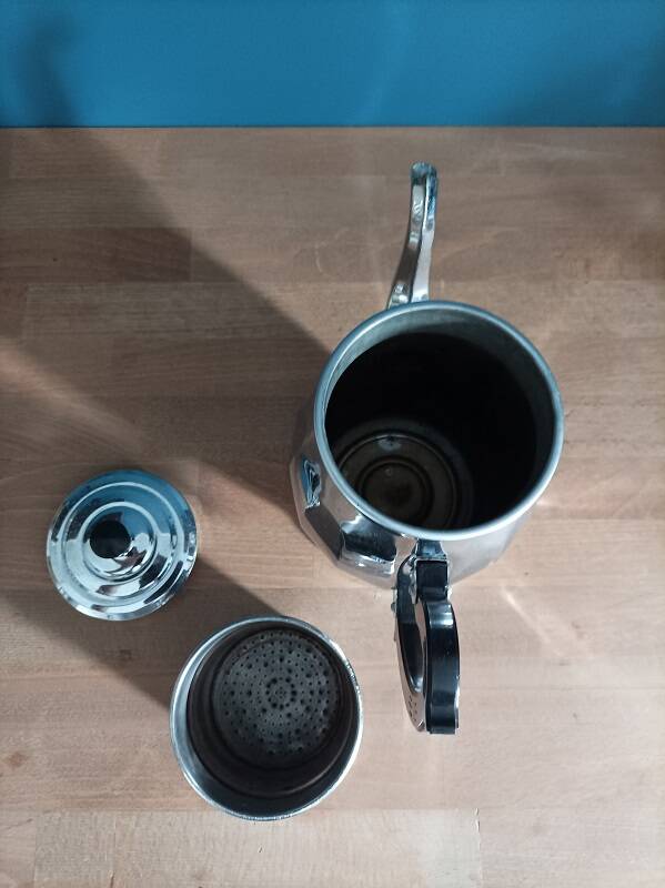 Coffee maker teapot filter Chrome Copper