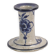 Vintage stoneware candle holder signed Jesper Packness, designer/ceramicist.