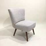 Cocktail chair reupholstered