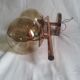 Applique 2 boules en verre