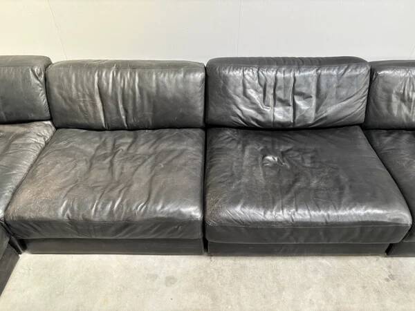 XXL modular De Sede DS76 sofa / daybed, Swiss design 1970s