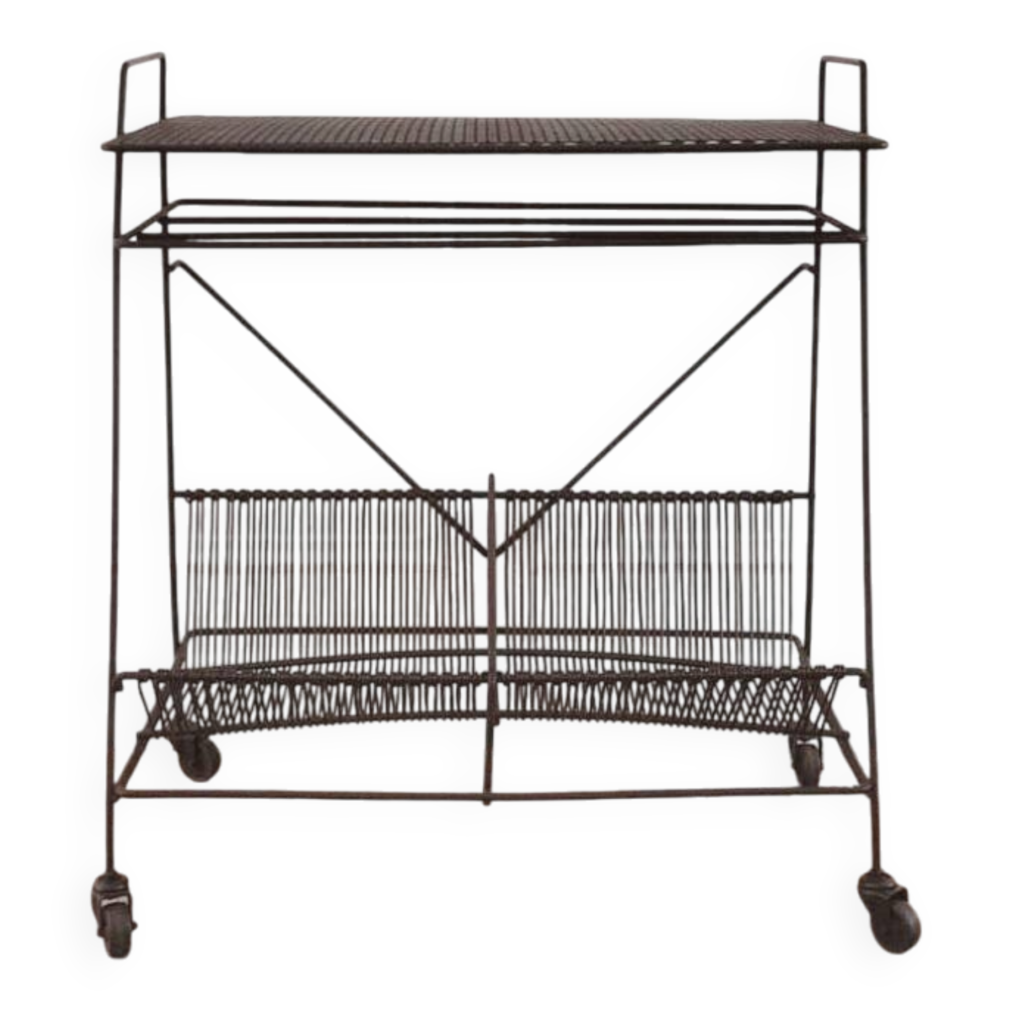 Renovated vintage vinyl furniture, 1950s-1960s.