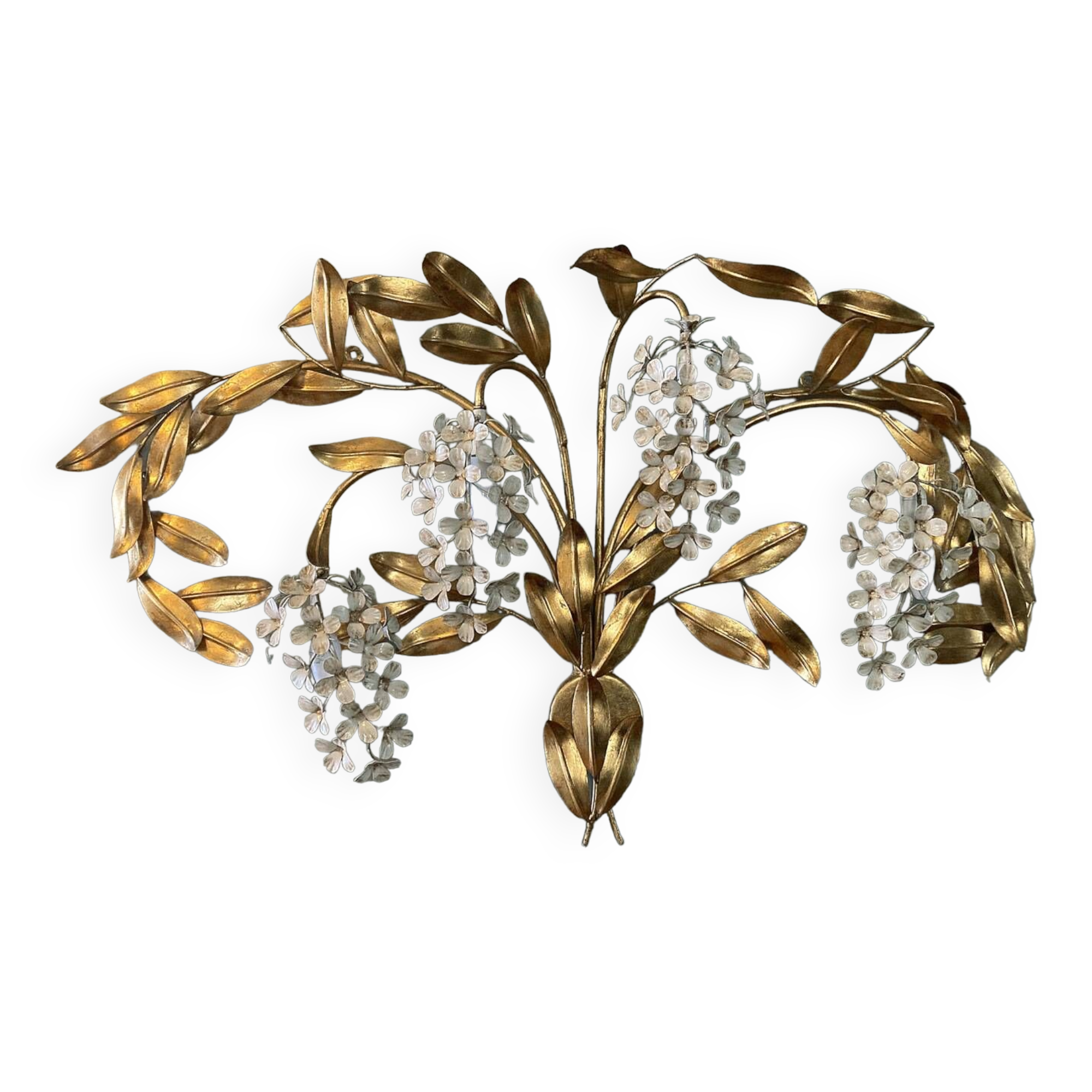 XXL floral wall light Hans Kogl