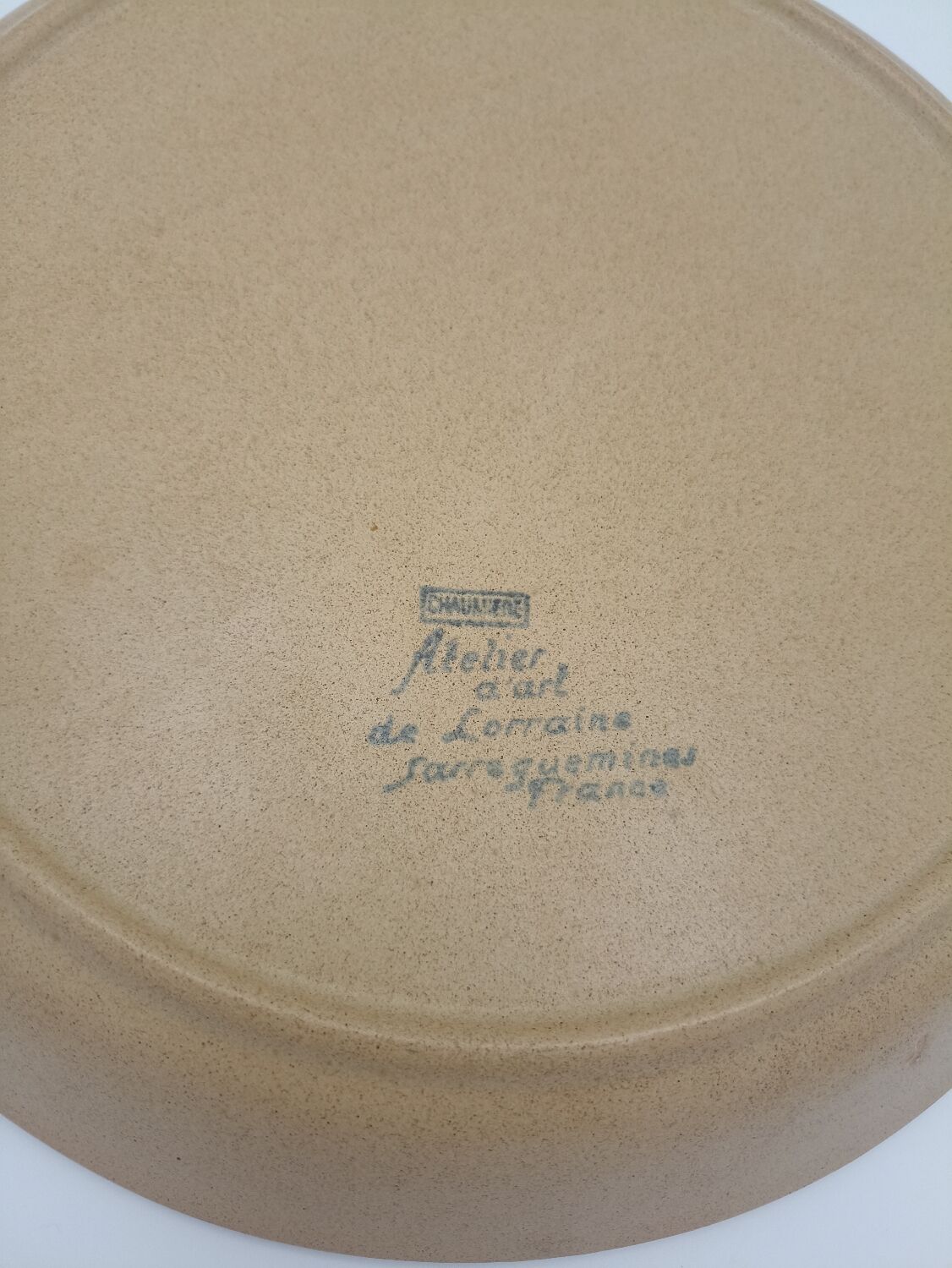 Service dishes art workshop Sarreguemines