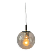 Small vintage bubble glass pendant Raak