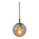 Small vintage bubble glass pendant Raak