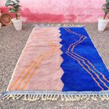 Handmade Beni Ouraine wool rug