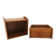 Set de 2 tables de chevets suspendues en teck, Suède, 1950