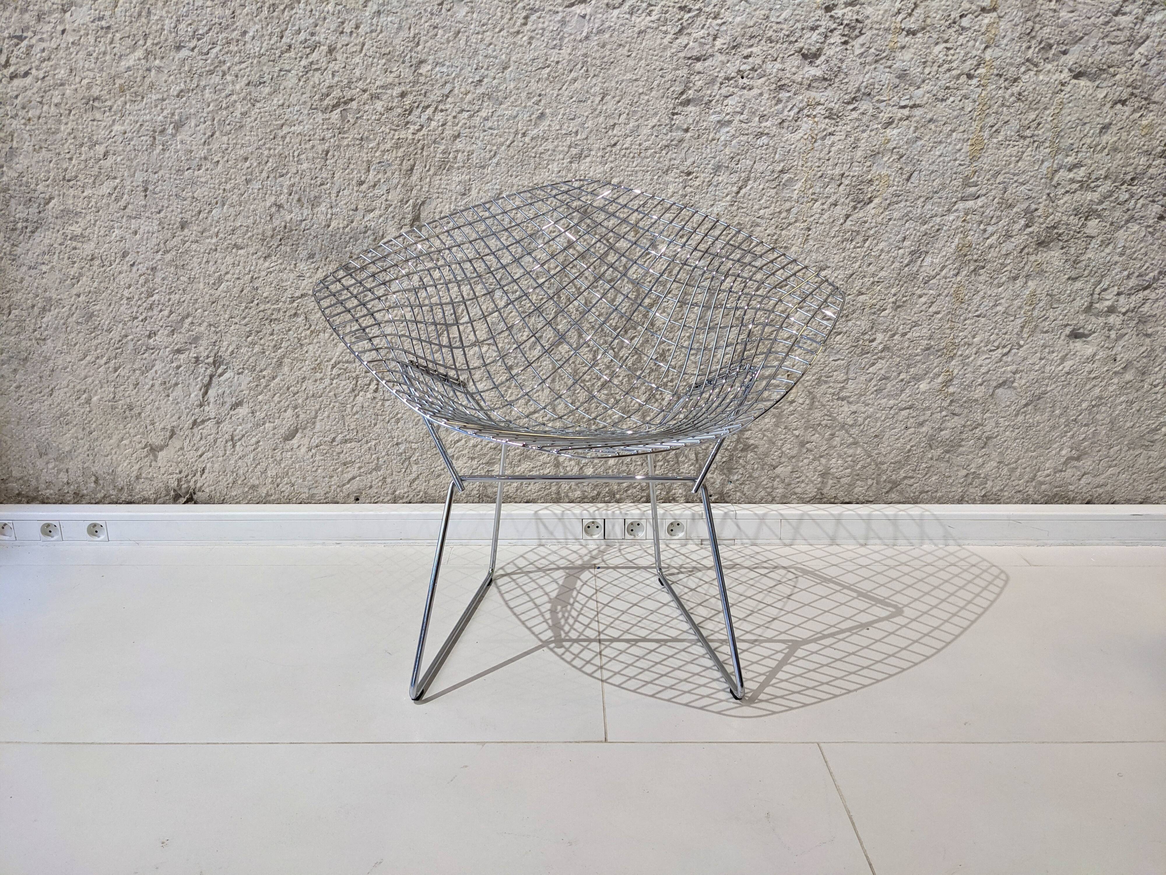 Diamond armchair by Harry Bertoia for Knoll