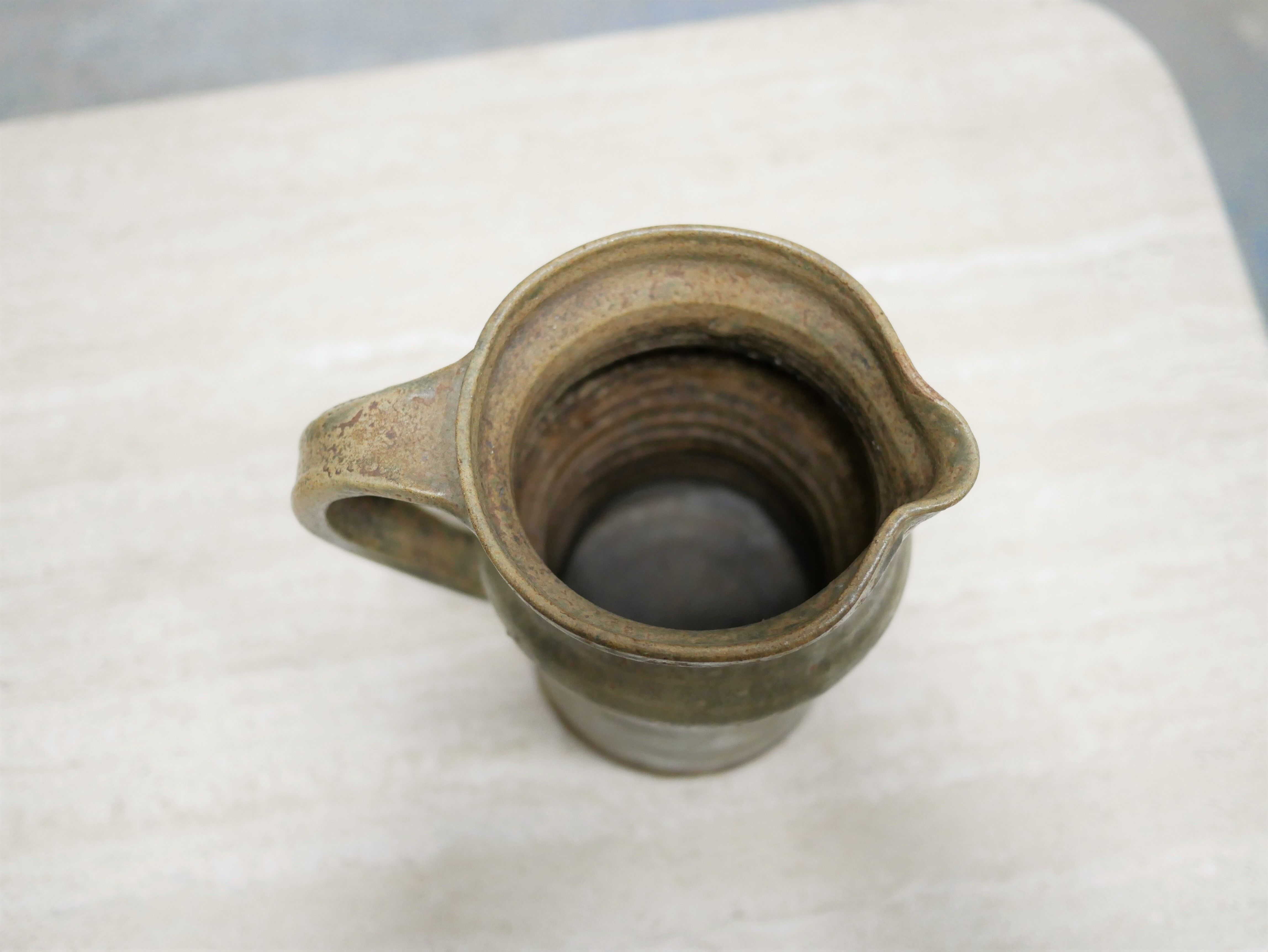 Vintage sandstone pitcher