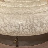 Ceiling lamp glass and metal