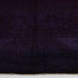 7x10 Dark Purple Turkish Vintage Rug, 215x292 Cm