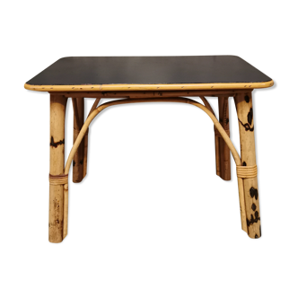 Rattan coffee table