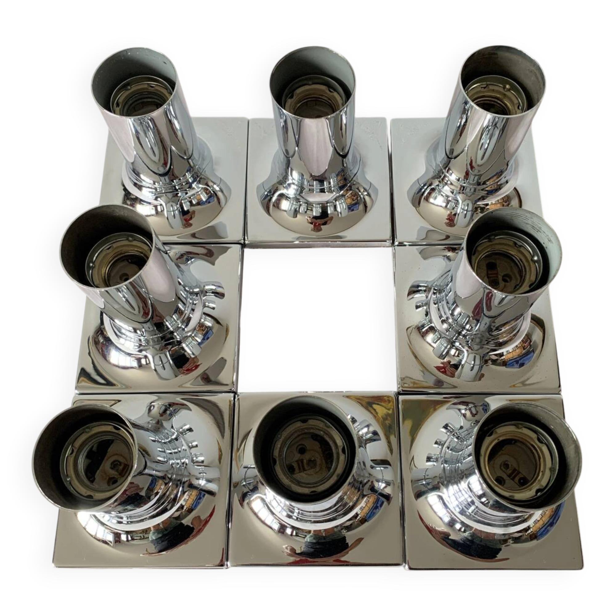"Staff A248 wall lights / ceiling lights by Rolf Krüger, 1967"