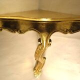 Wall-mounted corner console