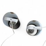 2 x Louis Poulsen cylinder pendant lamp / Eila & John Meiling / 1967