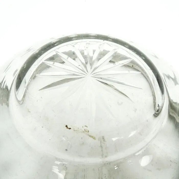 R1w crystal plate art deco viennese cut