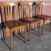 Chaises bistrot Luterma (système Monobloc, lot de 3)