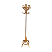 Porte-manteau perroquet en bois clair 6 patères