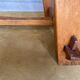 Table en bois 1960