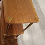 Small mahogany bookcase shelf