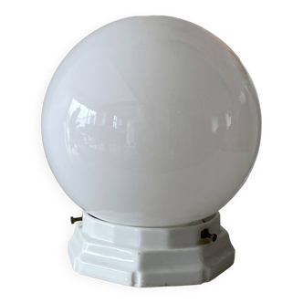 White porcelain ceiling light