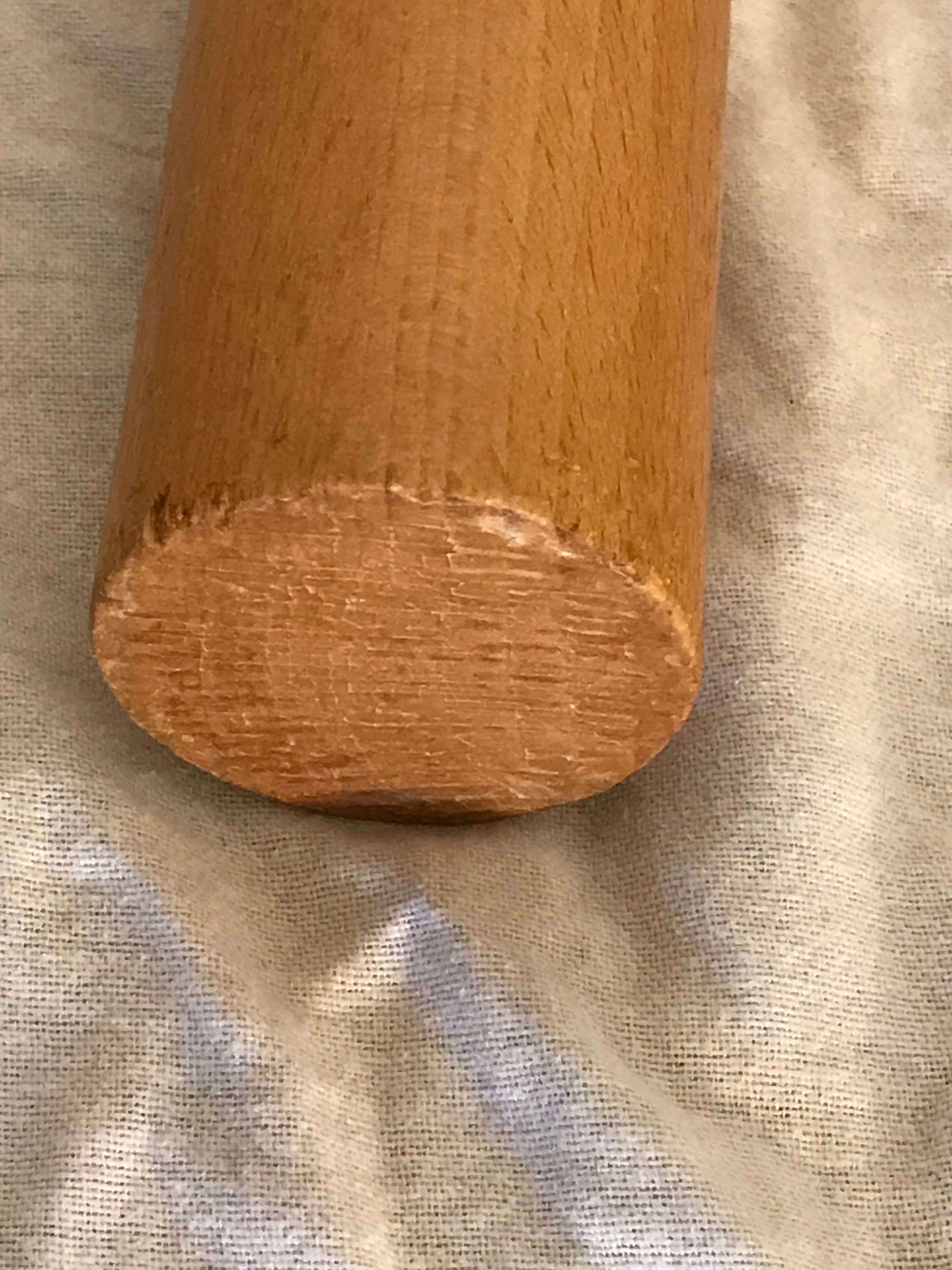 Jeu de 9 quilles en bois avec boule