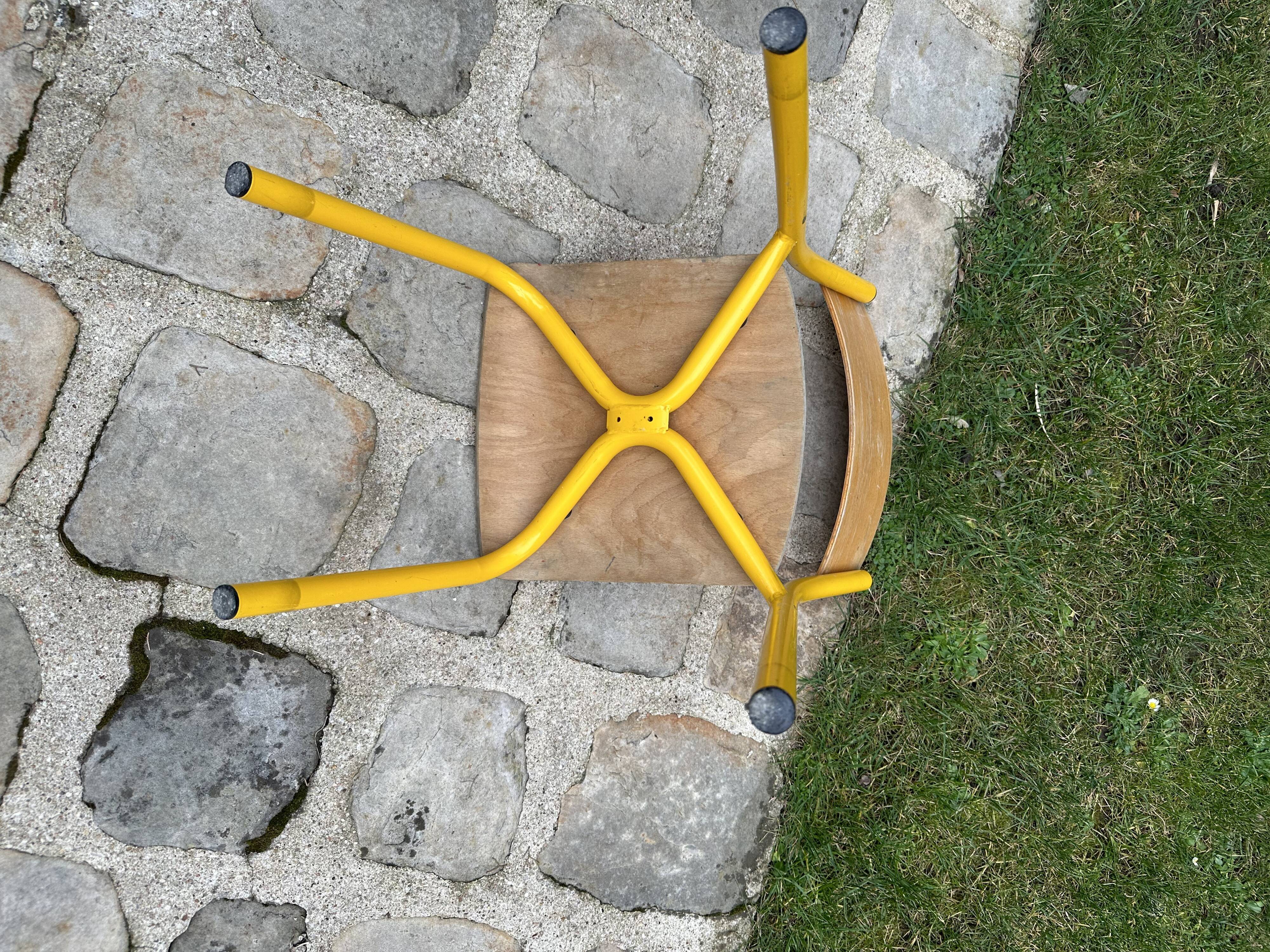 Pair of school chairs