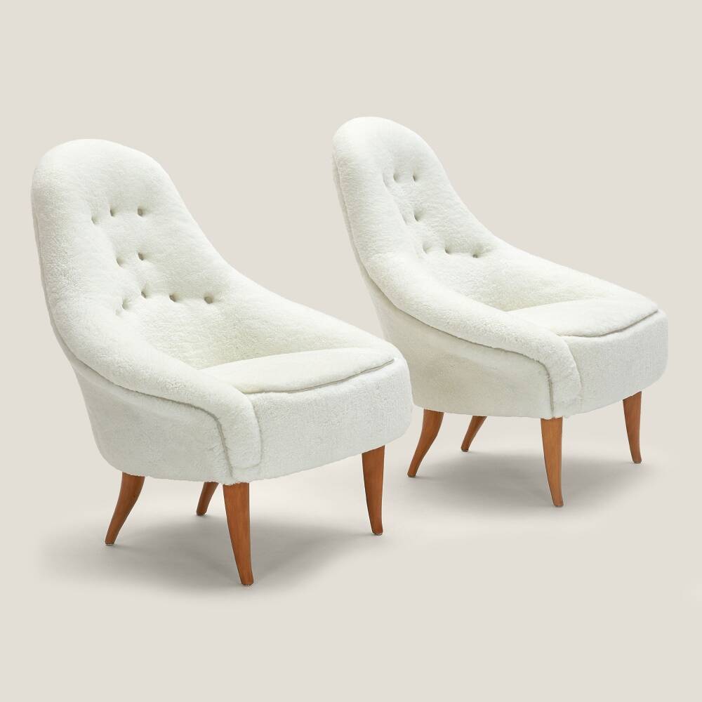 Pair of Lilla Eva armchairs – Kerstin Hörlin-Holmquist