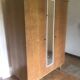 Armoire pieds compas chêne