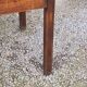 Farm table in oak and white wood 160cm 1 drawer t 20th century