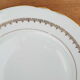 8 flat plates porcelain CNP