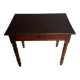Turned leg desk