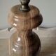 Old large onyx marble stone lamp foot