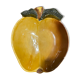 Vintage flat fruit basket in the shape of fruit apple autumn