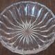 Serving dish in crystal for caviar
