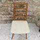 Scandinavian chair reupholstered loop