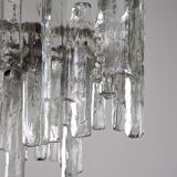 Ice Glass Lamp by J.T. Kalmar 1970s