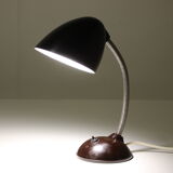1950s bakelite table lamp, czechoslovakia