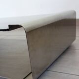 Vintage coffee table by François Monnet, Kappa edition, 1970