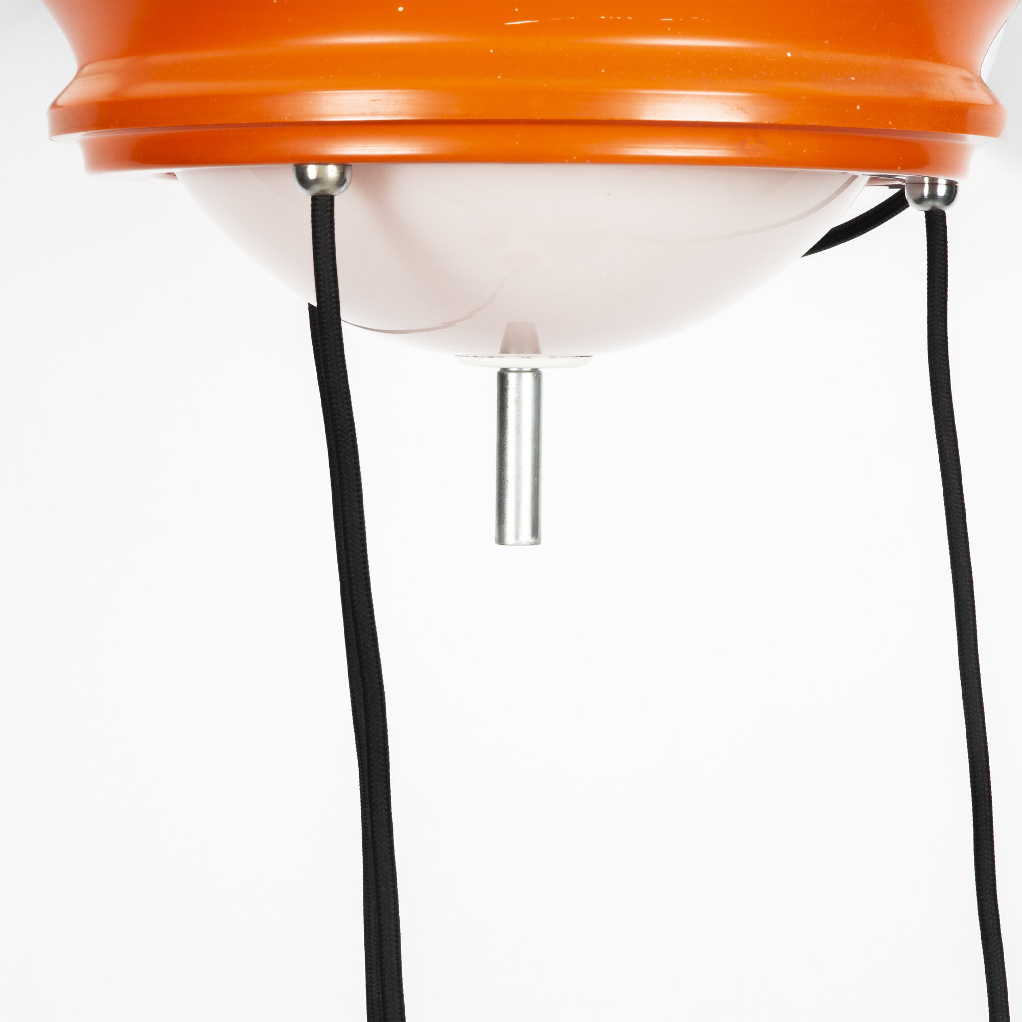 Suspension orange-blanc à ampoule triple