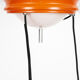 Suspension orange-blanc à ampoule triple