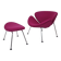 Orange Slice Chair with Ottoman by Pierre Paulin for Artifort, 1980s