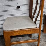 Vintage Bauman elm chairs