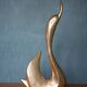 Large model swan, brass swan, swan statue, made in India, interior decoration
