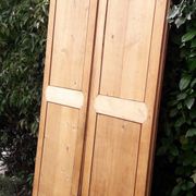 Paire de portes 248x129cm anciennes